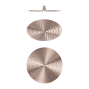 Nero Zen SS316L 300mm Round Shower Head Brushed Bronze