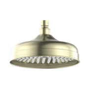 Nero York 200mm Shower Head - Aged Brass