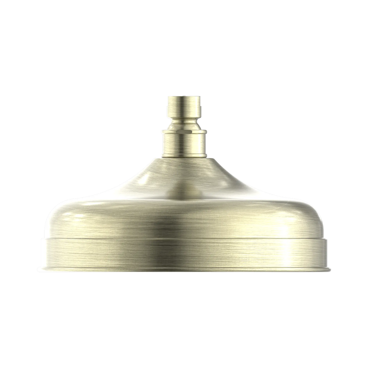 Nero York 200mm Shower Head - Aged Brass