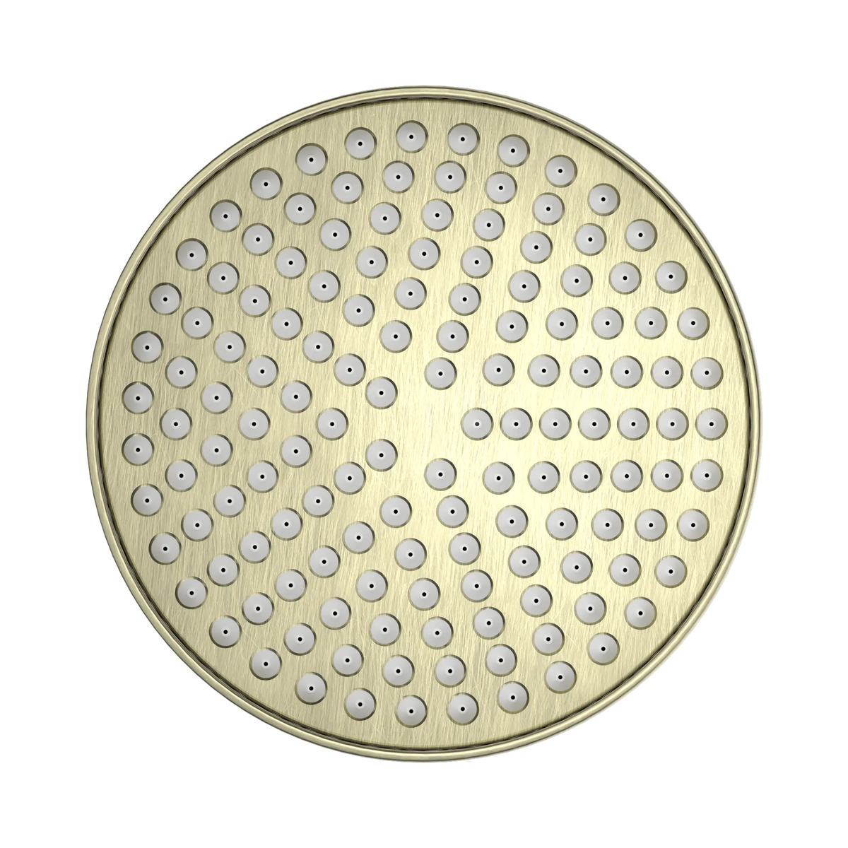 Nero York 200mm Shower Head - Aged Brass