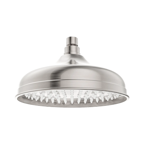 Nero York 200mm Shower Head - Brushed Nickel