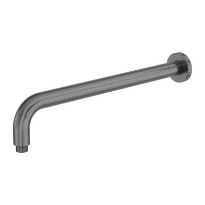 Nero Zen SS316L Round Shower Arm 400mm Graphite