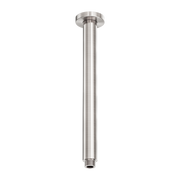 Nero Zen SS316L Round Ceiling Arm 300mm Brushed Nickel