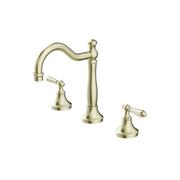 Nero York Basin Set - Aged Brass