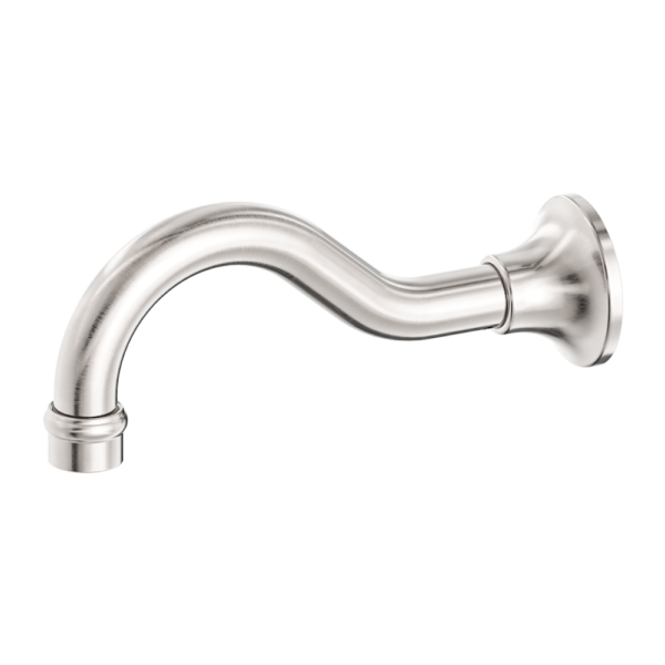Nero York Bath Spout Only Brushed Nickel
