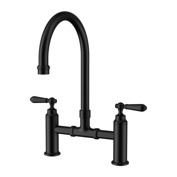 Nero York Bridge Kitchen Set - Matte Black