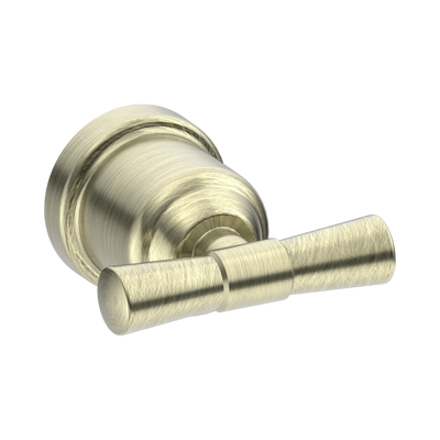 Nero York Robe Hook - Aged Brass