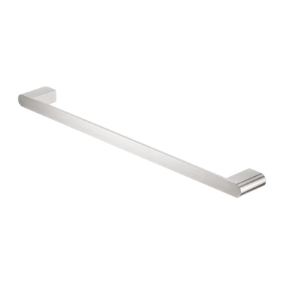 Brushed Nickel Bianca Single Towel Rail 600mm