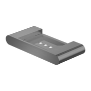 Nero Bianca Soap Dish Holder - Gunmetal