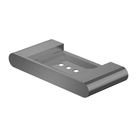 Nero Bianca Soap Dish Holder - Gunmetal