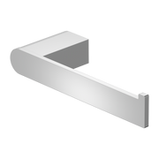 Nero Bianca Toilet Roll Holder - Chrome