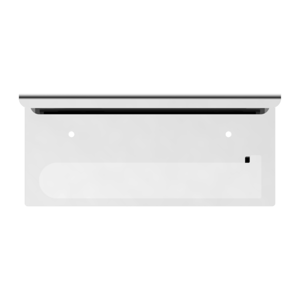 Nero Bianca Toilet Roll Holder With Phone Holder - Brushed Nickel