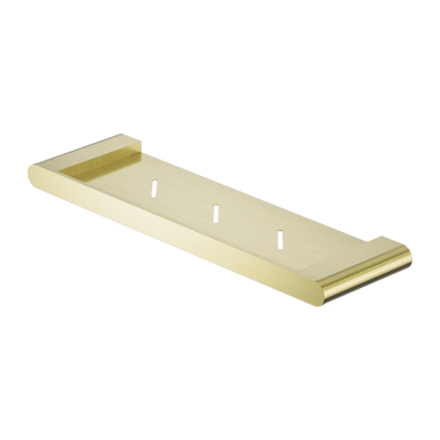 Nero Bianca Metal Shelf - Brushed Gold