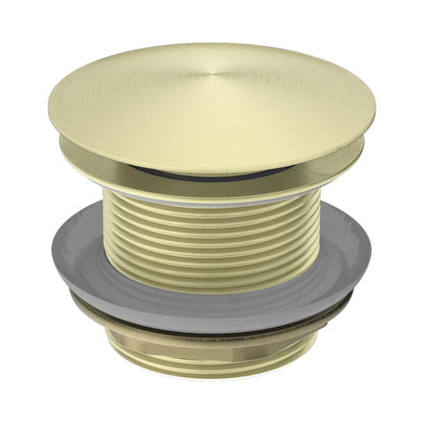 Nero 40mm Bath Pop-Up Plug With Removable Waste No Overflow Brushed Gold
