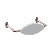 Nero Mecca Care DDA Accessible Toilet Backrest Brushed Bronze