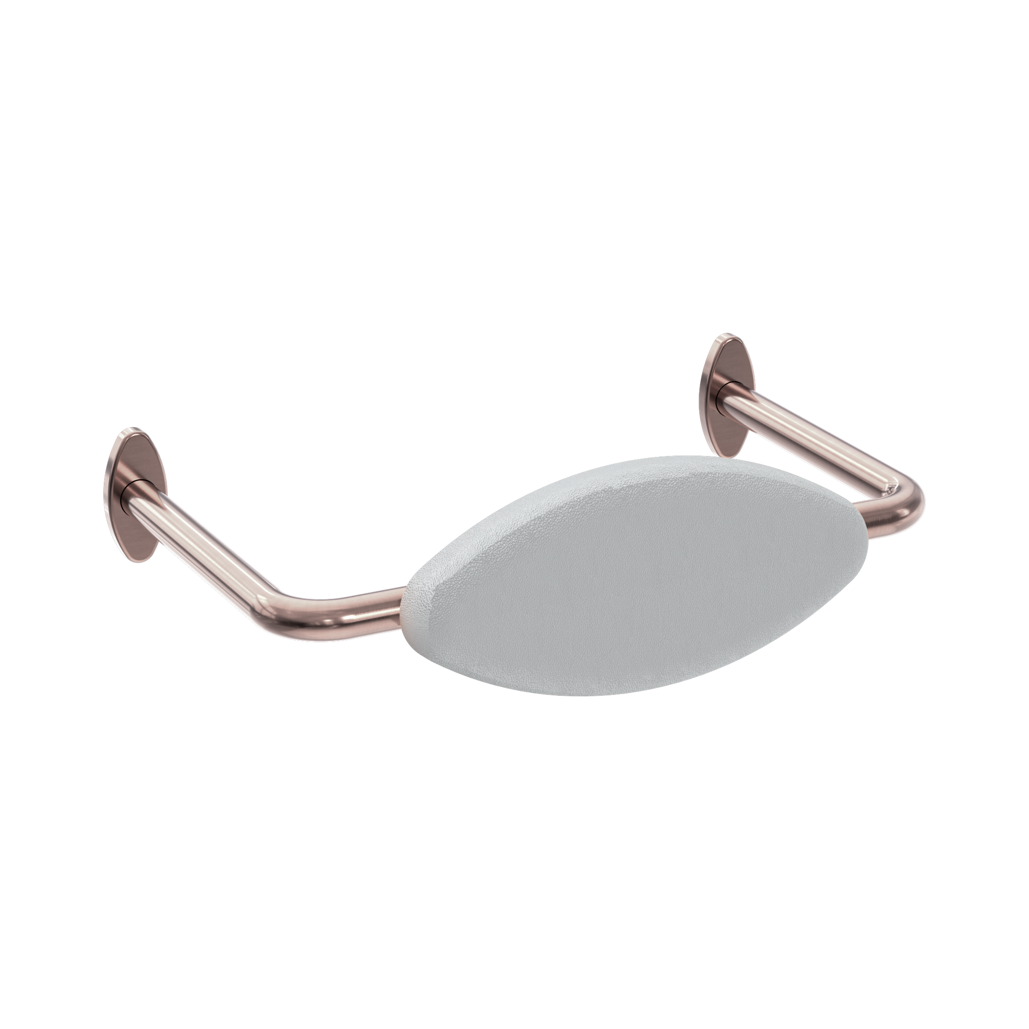 Nero Mecca Care DDA Accessible Toilet Backrest Brushed Bronze