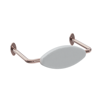 Nero Mecca Care DDA Accessible Toilet Backrest Brushed Bronze