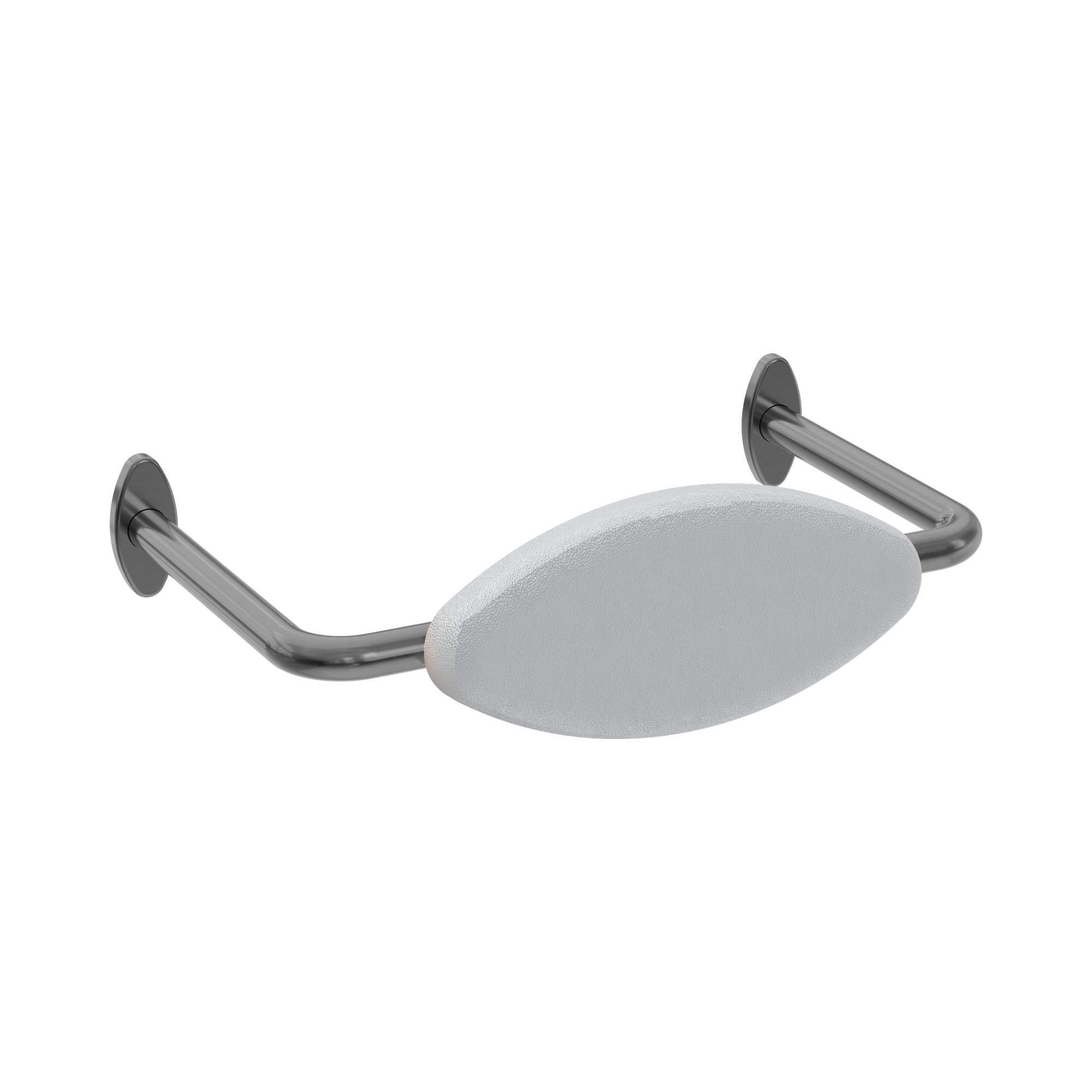 Nero Mecca Care DDA Accessible Toilet Backrest Gun Metal