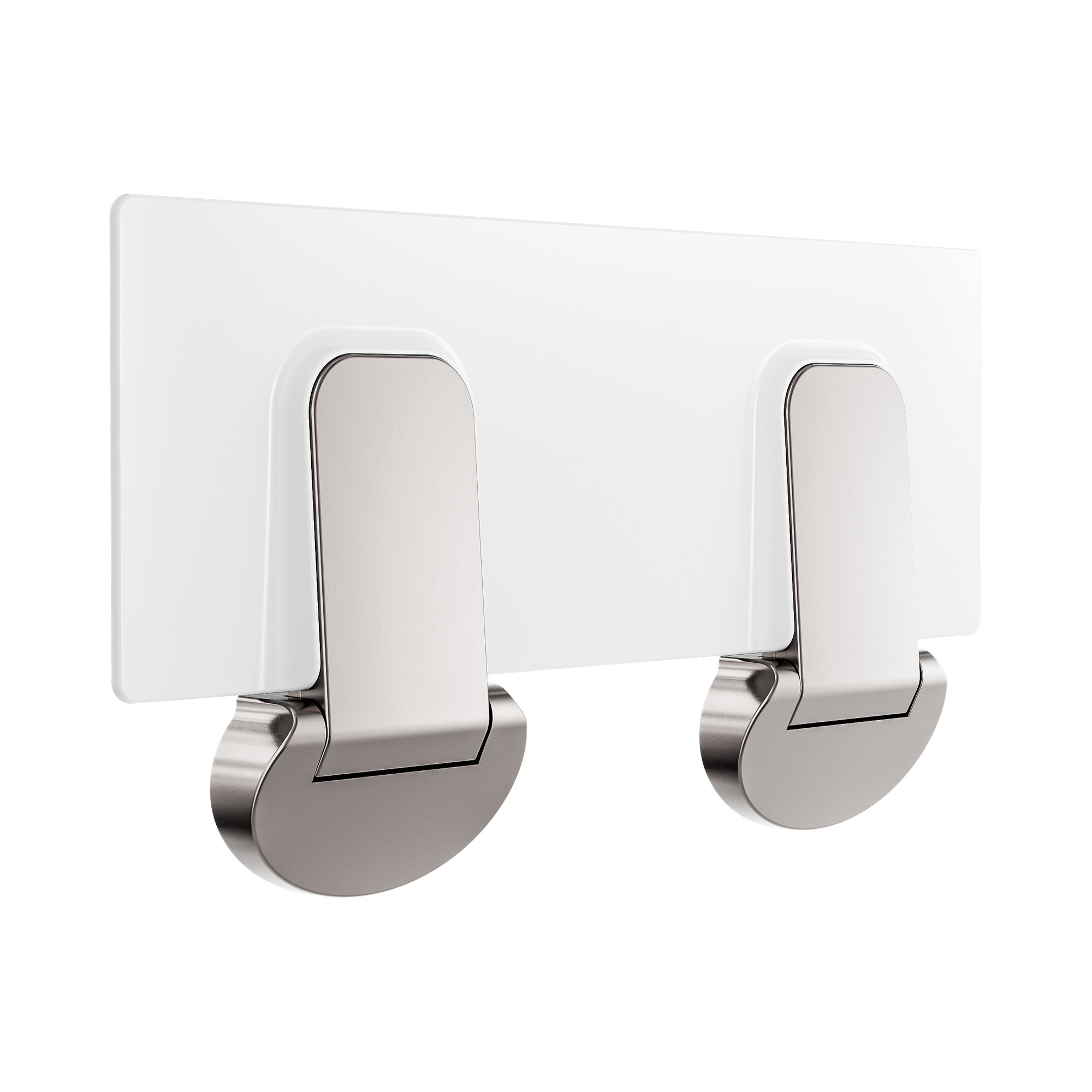 Nero Mecca Care Shower Seat 960mm X 330mm Brushed Nickel