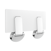 Nero Mecca Care Shower Seat 960mm X 330mm Chrome