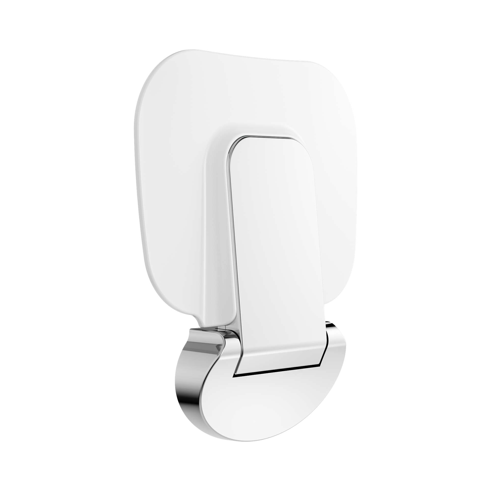 Nero Mecca Care Shower Seat 400mm x 330mm Chrome