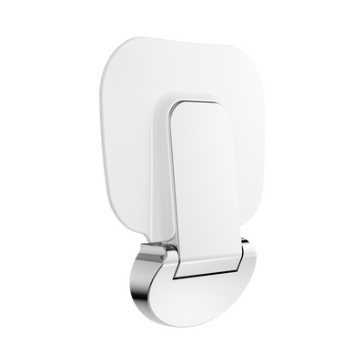 Nero Mecca Care Shower Seat 400mm x 330mm Chrome
