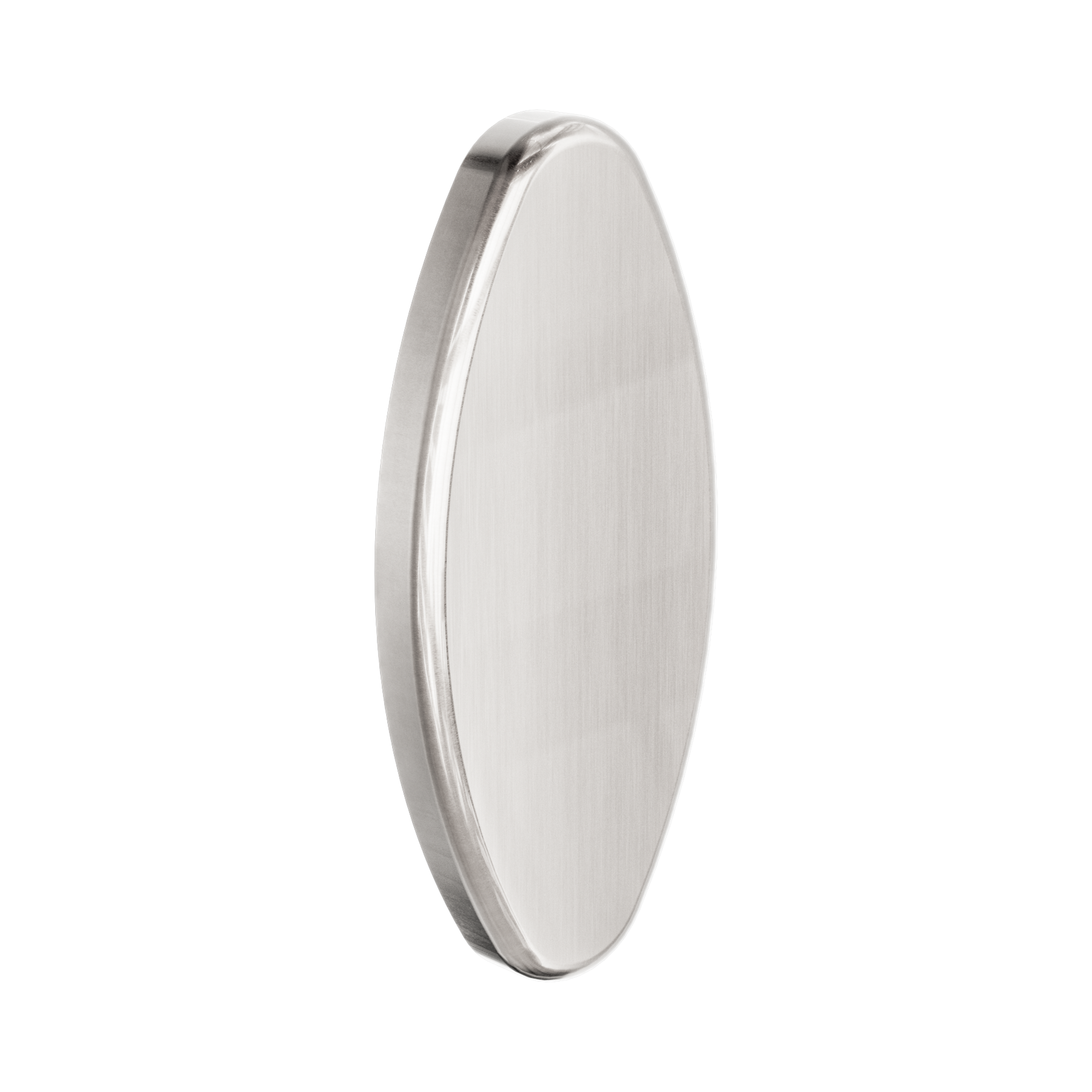 Nero Backrest Removable Wall Cover Plate Brushed Nickel