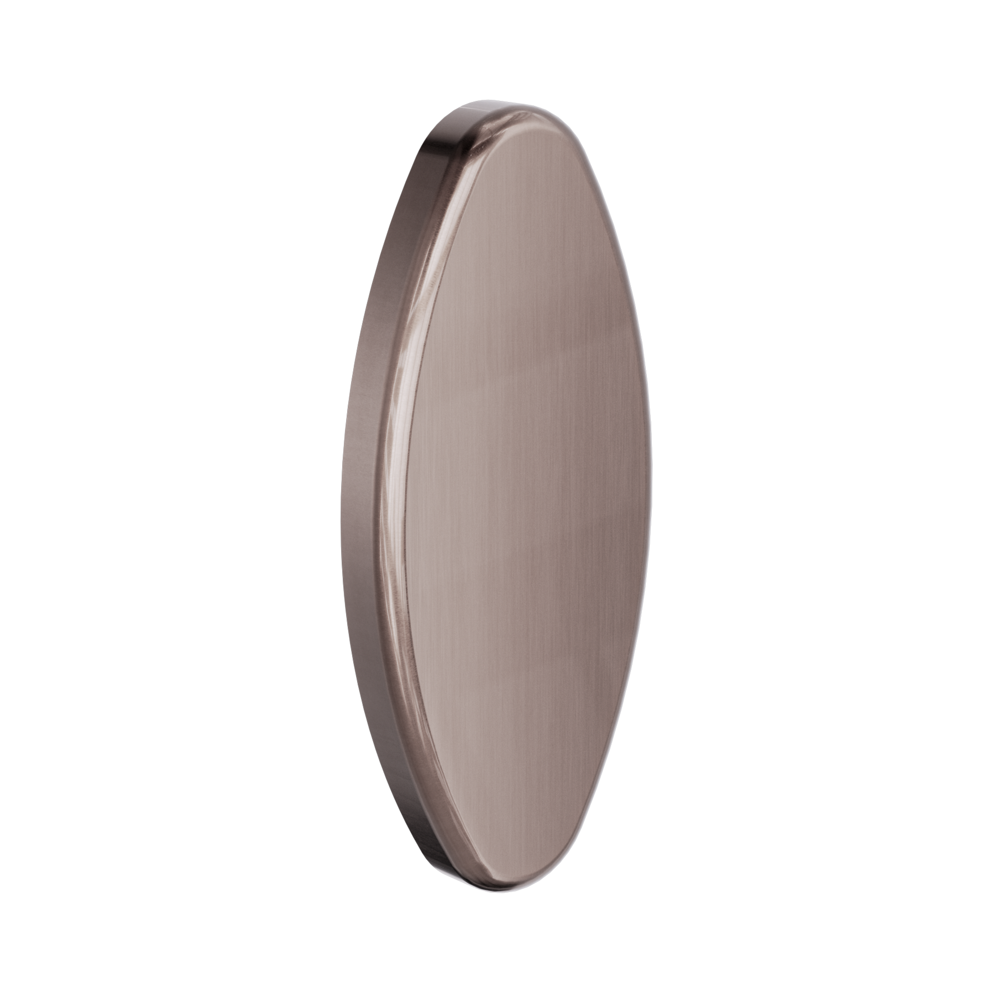 Nero Backrest Removable Wall Cover Plate Brushed Bronze