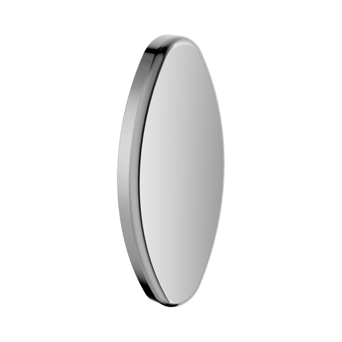Nero Backrest Removable Wall Cover Plate Chrome