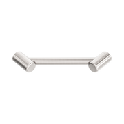 Nero Mecca Care 25mm Footrest Corner Grab Rail 215mm Brushed Nickel