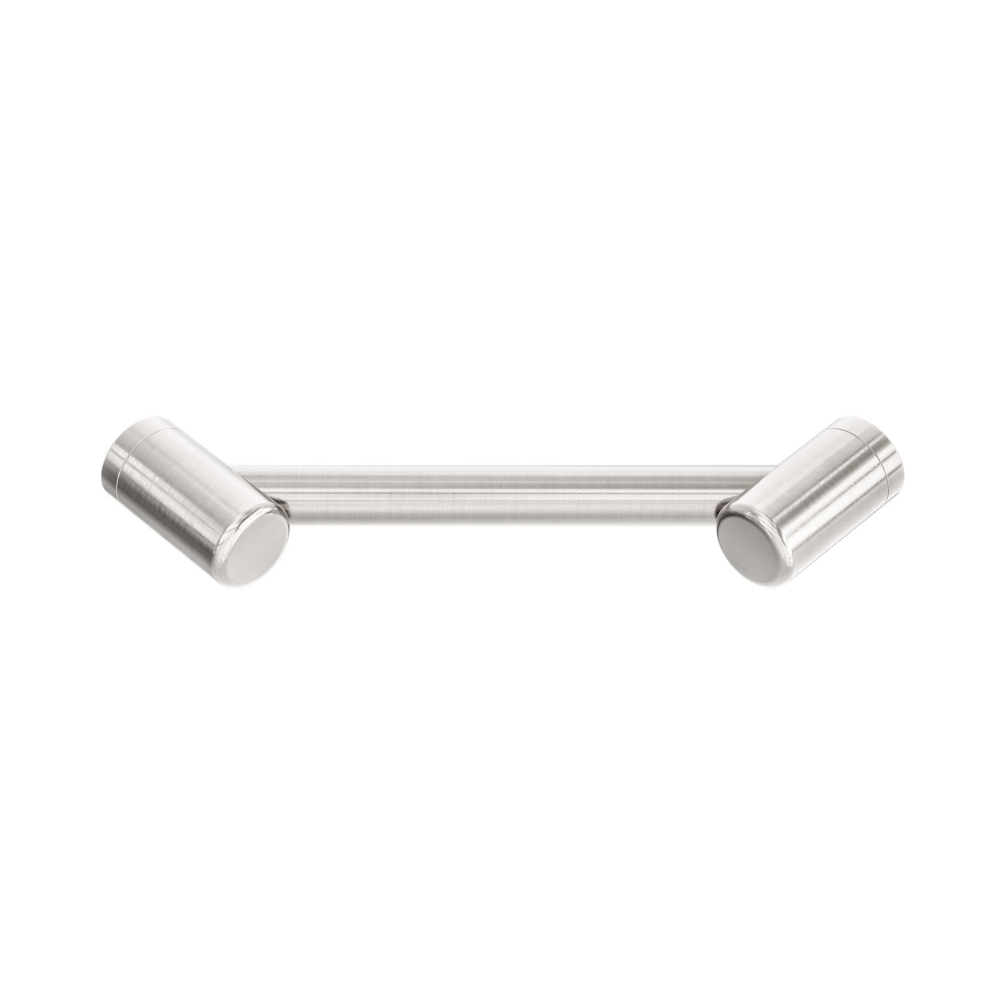 Nero Mecca Care 25mm Footrest Corner Grab Rail 215mm Brushed Nickel