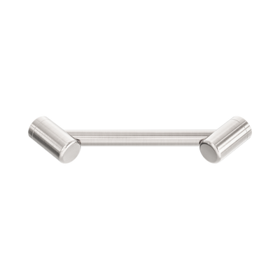 Nero Mecca Care 25mm Footrest Corner Grab Rail 215mm Brushed Nickel