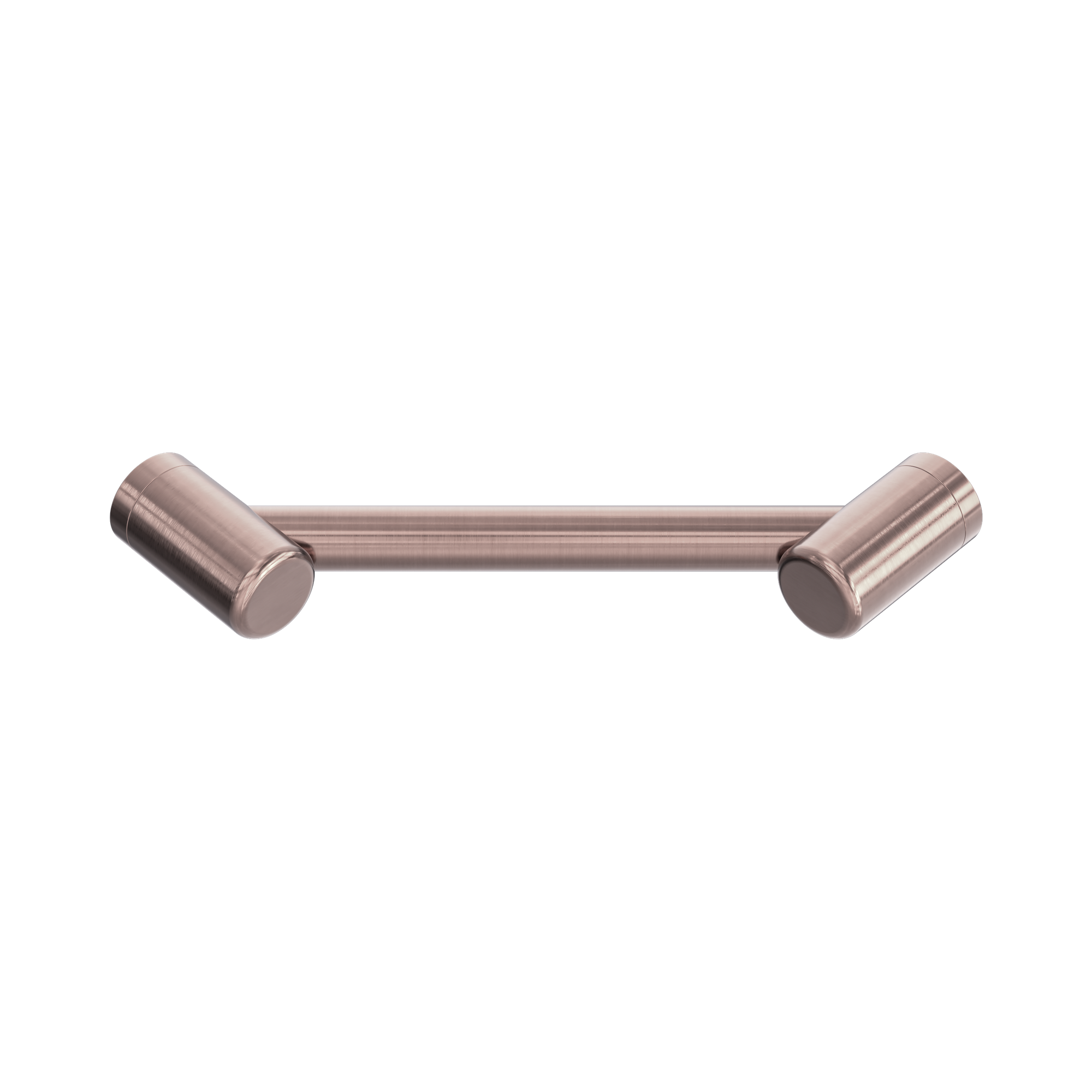 Nero Mecca Care 25mm Footrest Corner Grab Rail 215mm Brushed Bronze