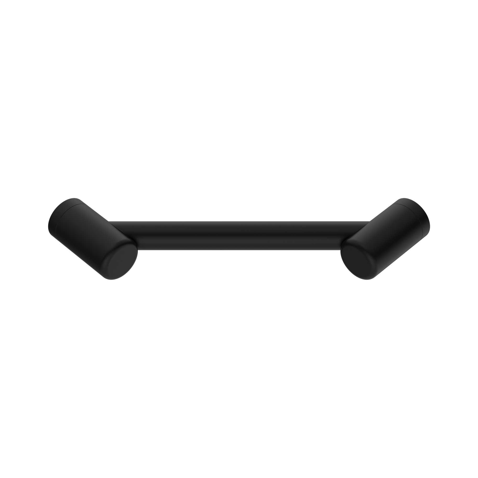 Nero Mecca Care 25mm Footrest Corner Grab Rail 215mm Matte Black