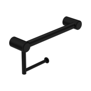 Nero Mecca Care 25mm Toilet Roll Rail 300mm Matte Black