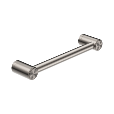 Nero Mecca Care 25mm Grab Rail 300mm Brushed Nickel