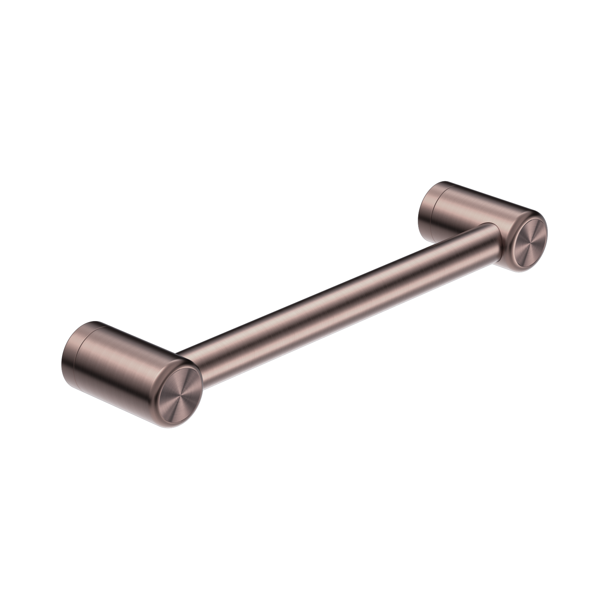 Nero Mecca Care 25mm Grab Rail 300mm Brushed Bronze