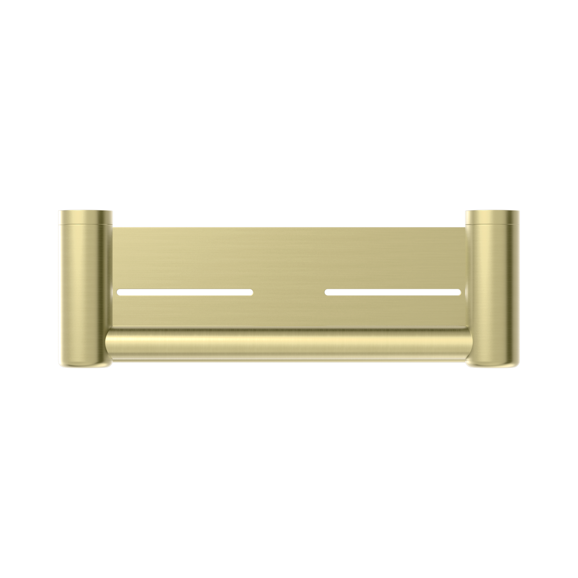 Nero Mecca Care 25mm Grab Rail With Shelf 300mm Brushed Gold
