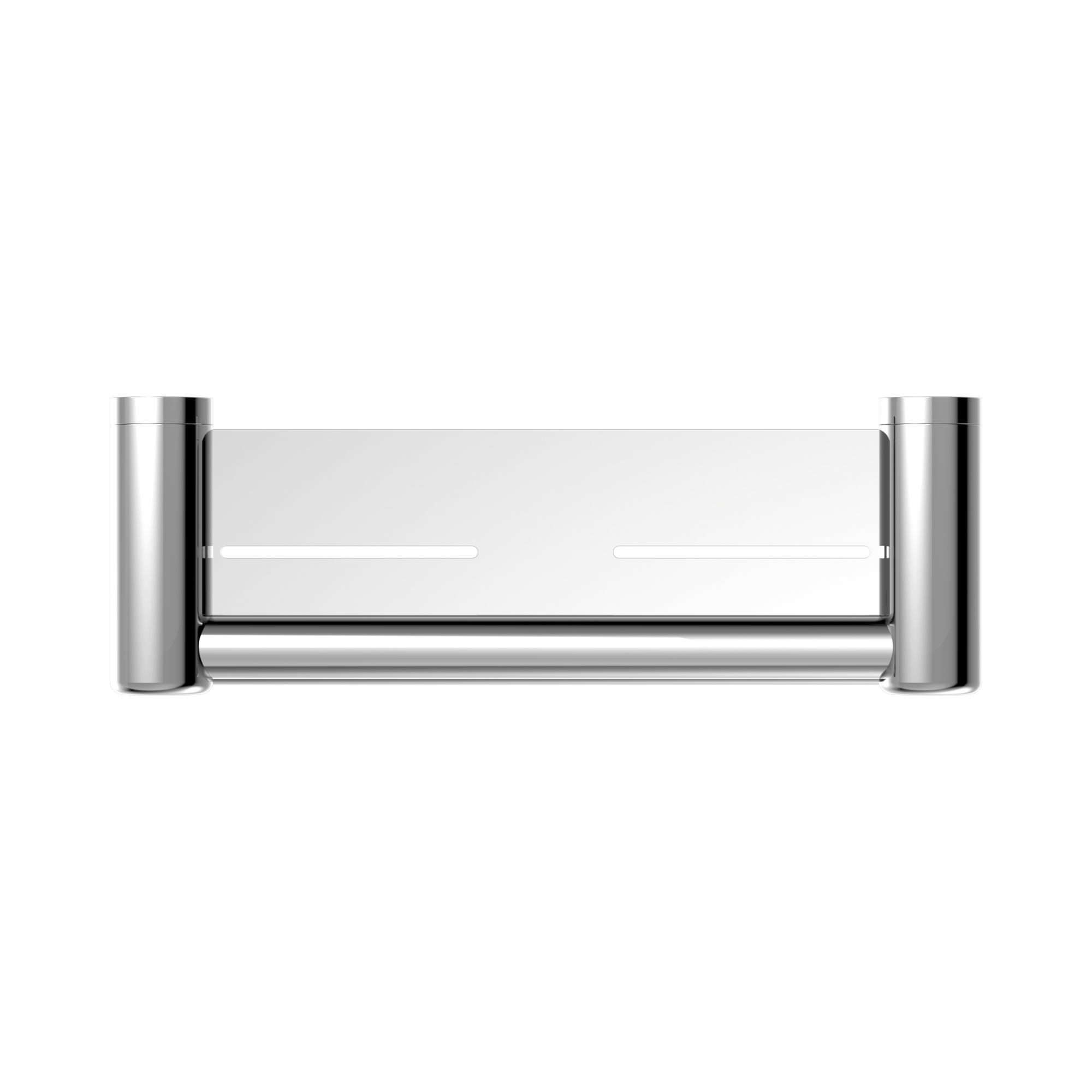 Nero Mecca Care 25mm Grab Rail With Shelf 300mm Chrome