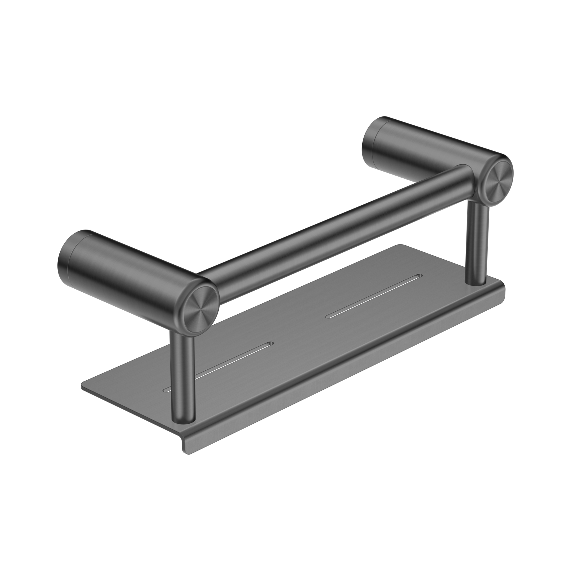 Nero Mecca Care 25mm Grab Rail With Shelf 300mm Gun Metal