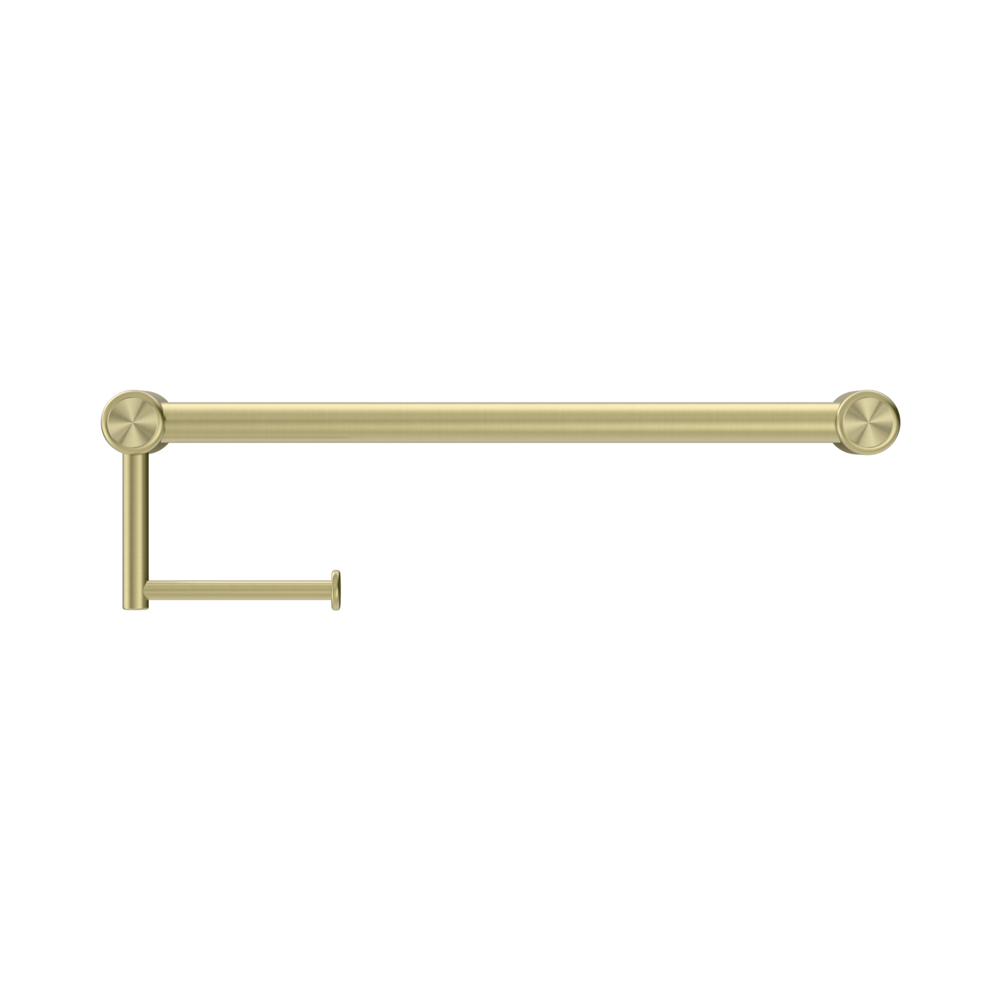 Nero Mecca Care 25mm Toilet Roll Rail 450mm Brushed Gold