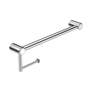 Nero Mecca Care 25mm Toilet Roll Rail 450mm Chrome