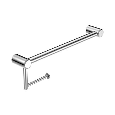 Nero Mecca Care 25mm Toilet Roll Rail 450mm Chrome