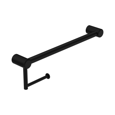 Nero Mecca Care 25mm Toilet Roll Rail 450 Matte Black