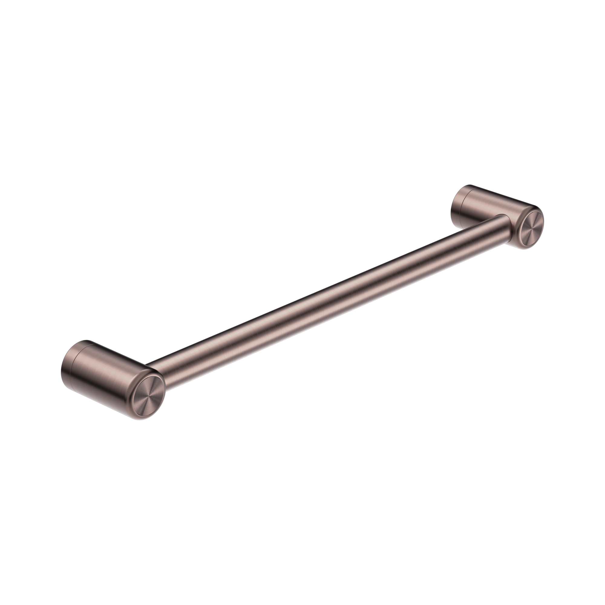 Nero Mecca Care 25mm Grab Rail 450mm Brushed Bronze