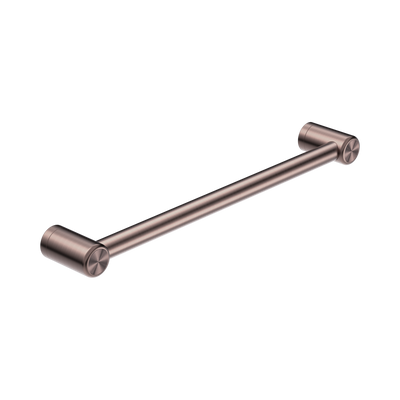 Nero Mecca Care 25mm Grab Rail 450mm Brushed Bronze