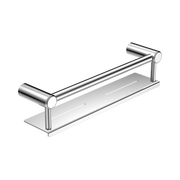Nero Mecca Care 25mm Grab Rail With Shelf 450mm Chrome