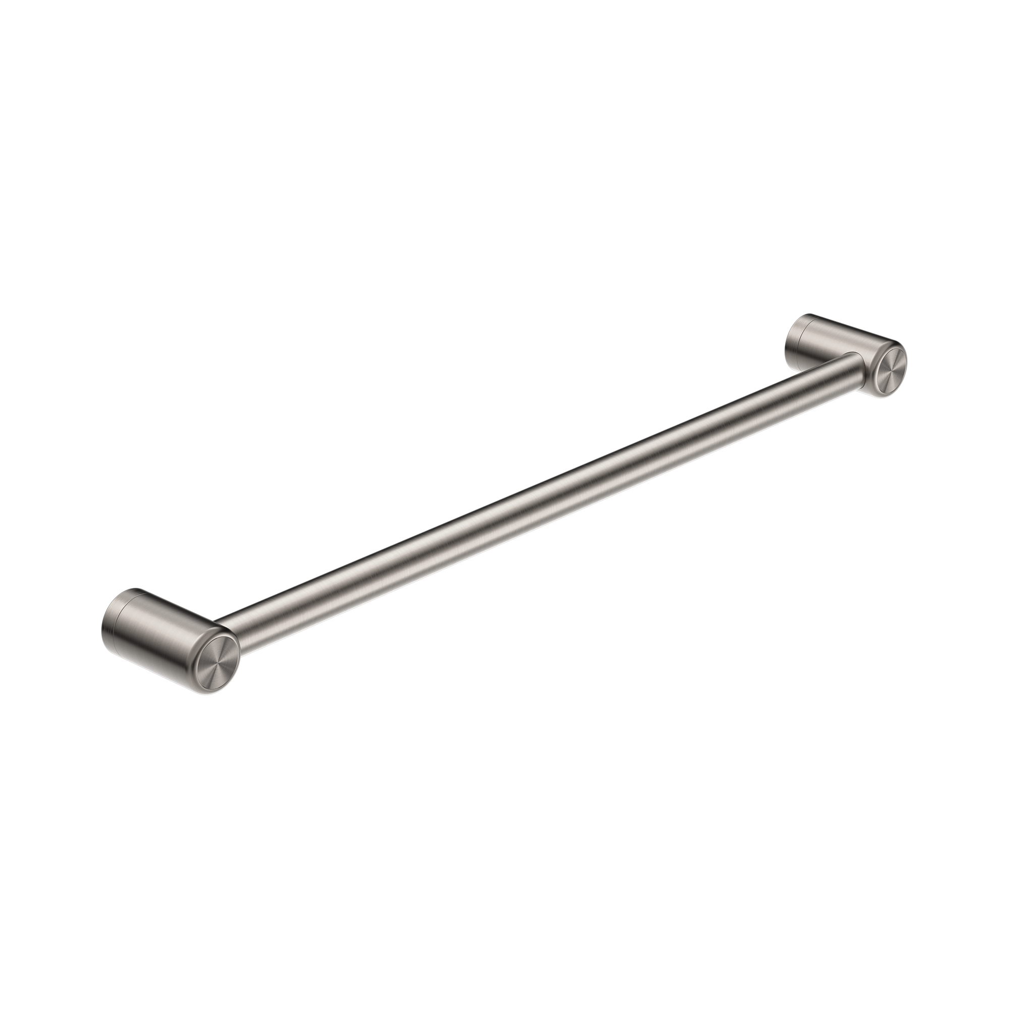 Nero Mecca Care 25mm Grab Rail 600mm Brushed Nickel