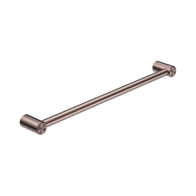 Nero Mecca Care 25mm Grab Rail 600mm Brushed Bronze