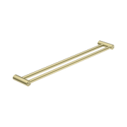 Nero Mecca Care 25mm Double Towel Grab Rail 900mm Brushed Gold